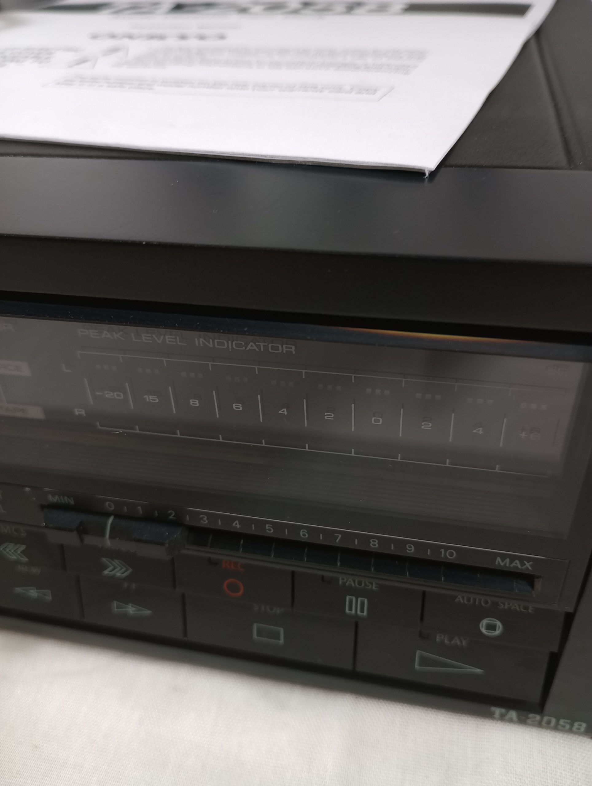 Onkyo TA-2058 cassette deck - Afbeelding 4