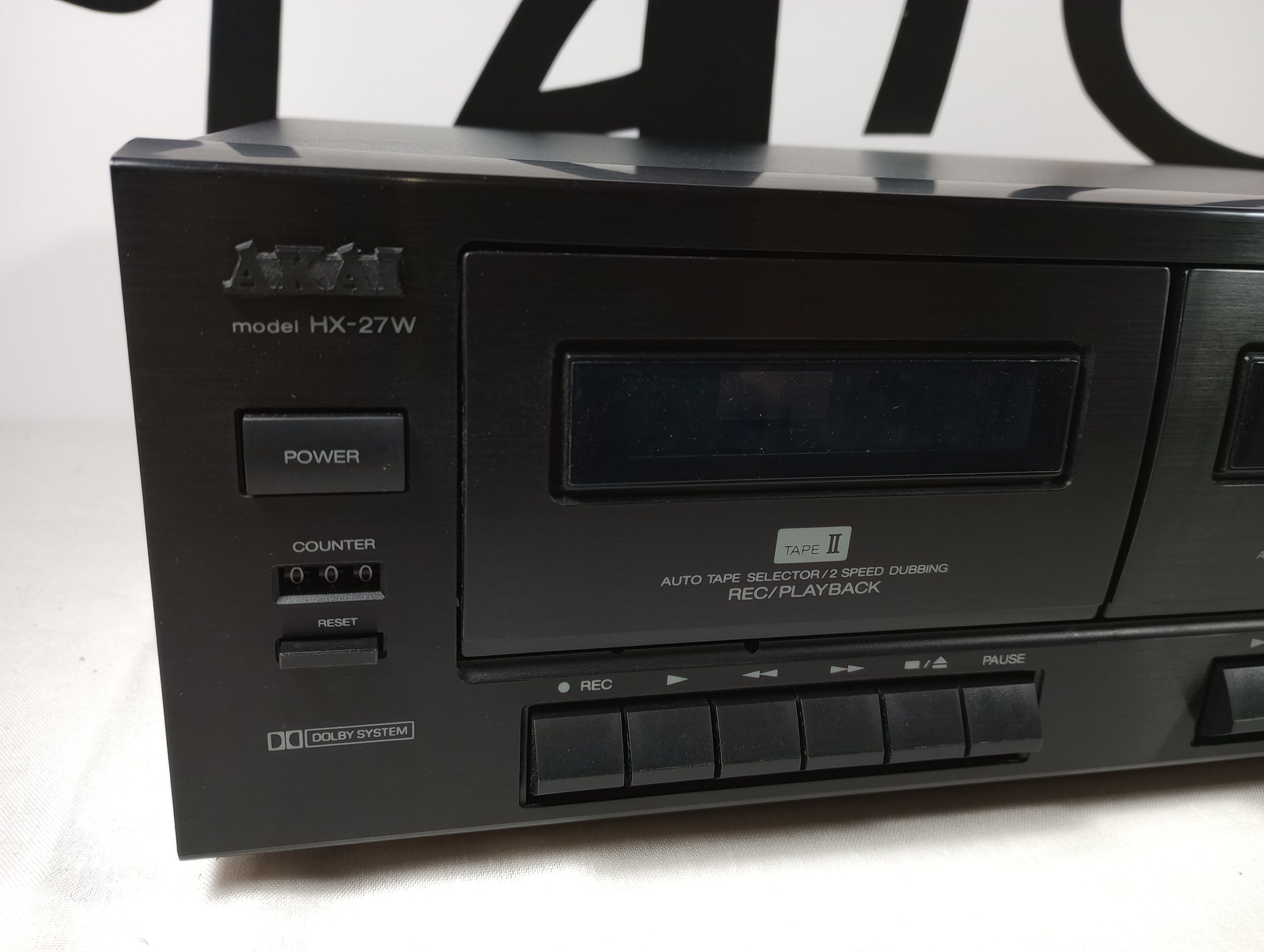 Akai HX-27W Cassete Deck - Afbeelding 4