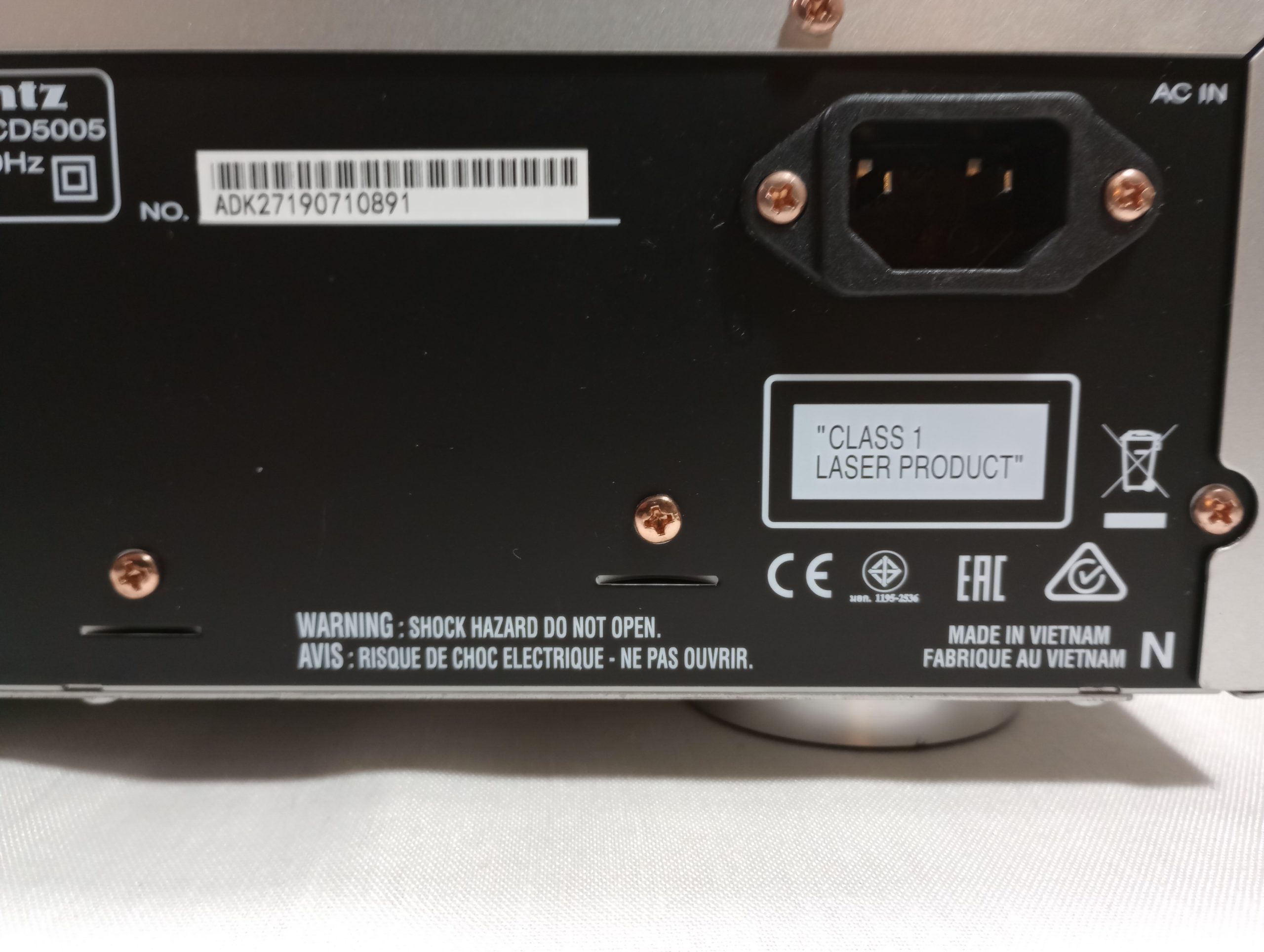 Marantz CD5005 cd-speler - Afbeelding 4