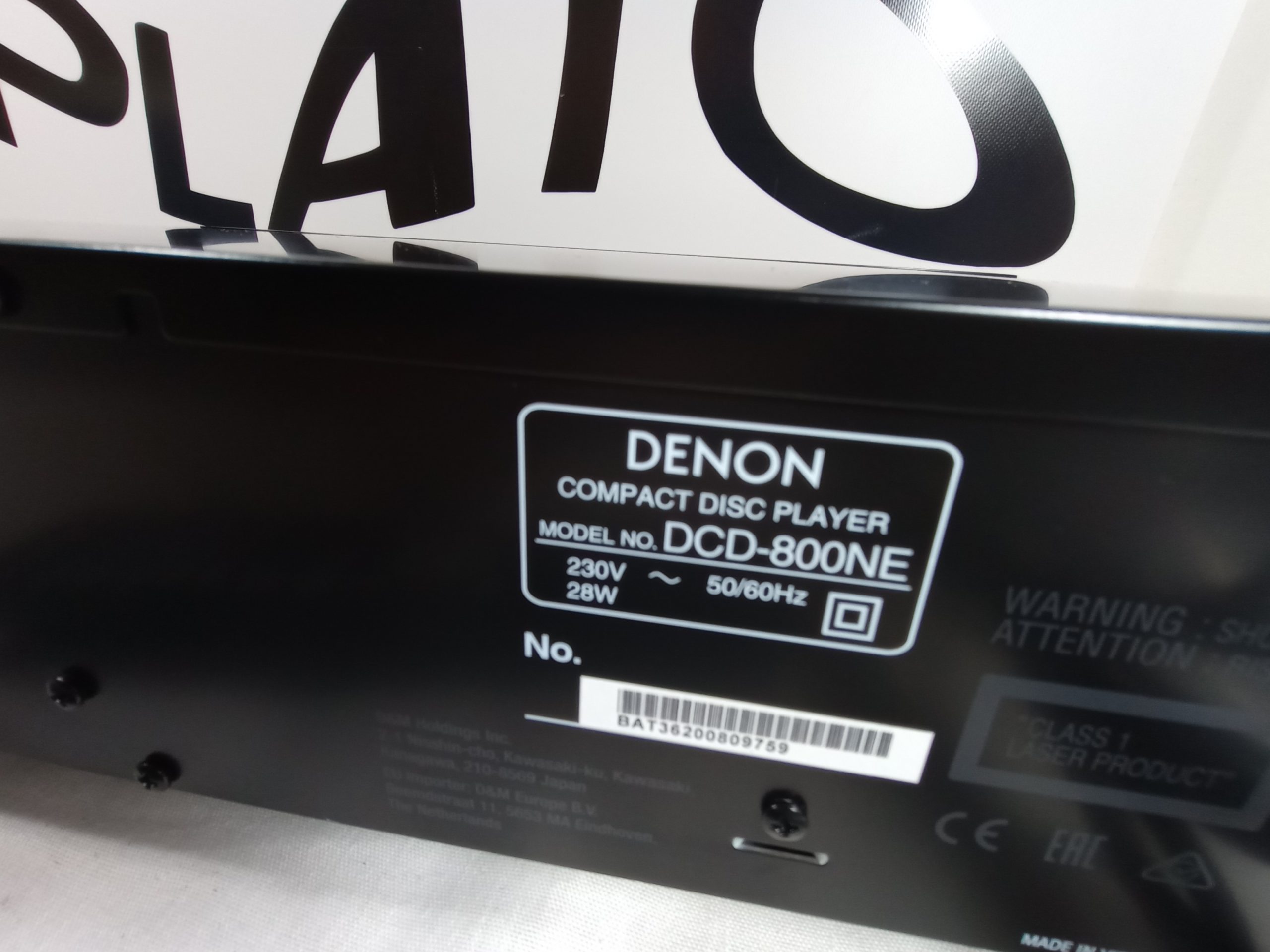 Denon DCD 800NE cd-speler - Afbeelding 2