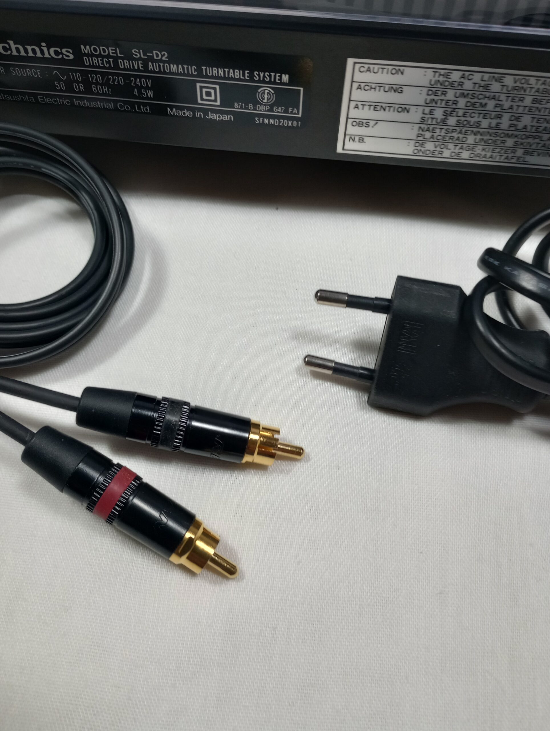 Technics SL-D2 - Afbeelding 7