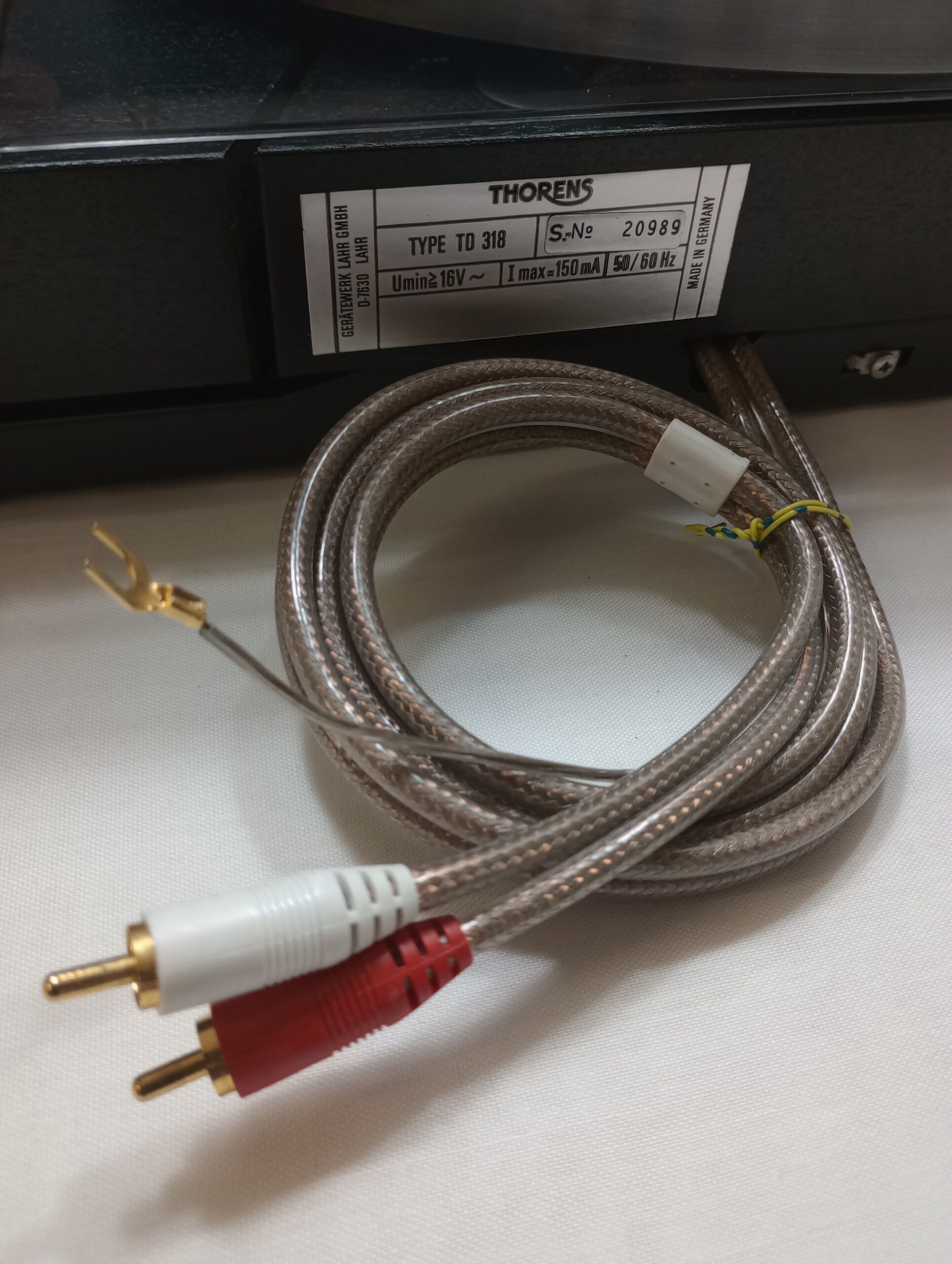 Thorens TD 318 - Afbeelding 7